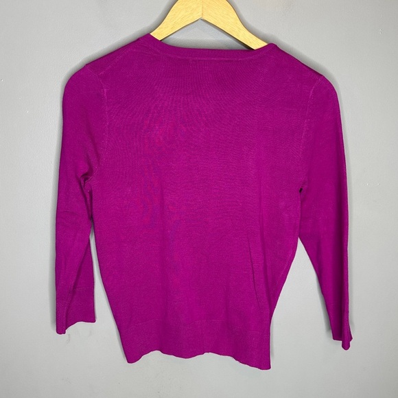 Boston Proper Sequin Button up cardigan - Picture 7 of 8